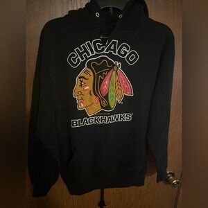 Chicago Blackhawks Children’s Medium Black Hoodie Vintage